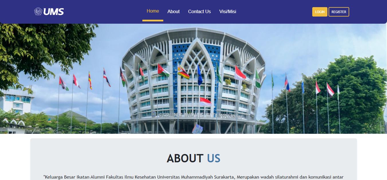 Alumni Management website using CodeIgniter 4